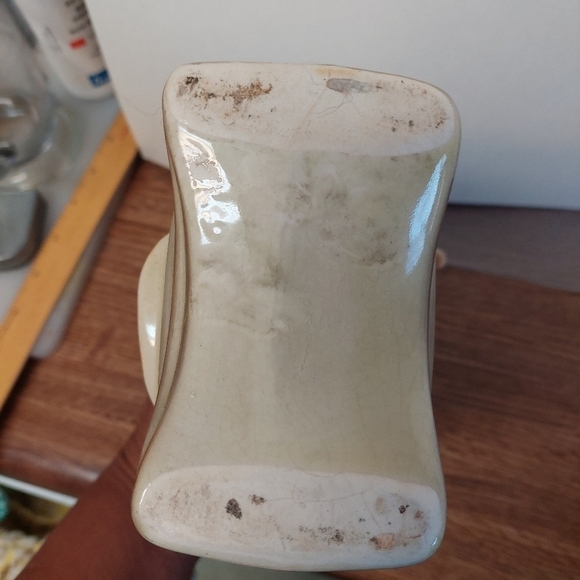 Vintage* 40s Royal Copley Embossed Deer & Fawn Vase/Planter - Picture 8 of 11